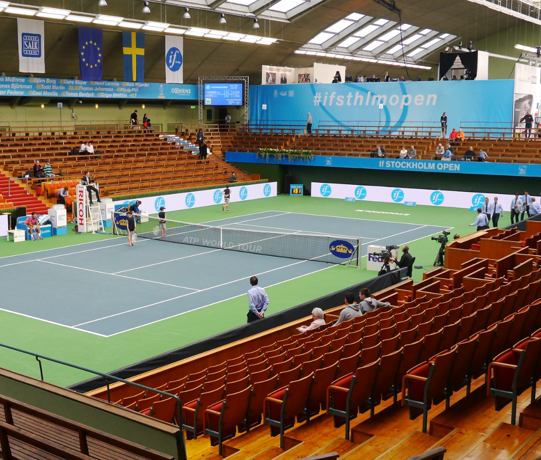 Royal Tennis Court Stockolm. ATP Stockholm Open